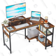 L Shaped Desk with Storage Shelves (47") | $120 | Amazon